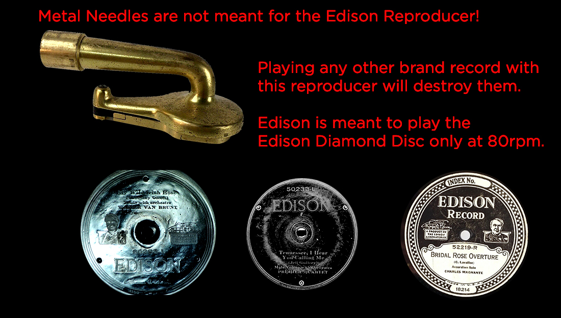 Edison information from Wyatt Markus. Go to his site to see more and for Edison Parts.