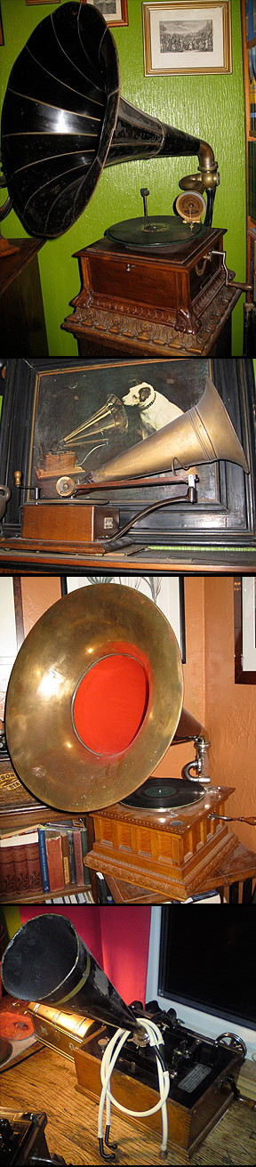 Phonograph Gramophone Edison G&T Germany Norway